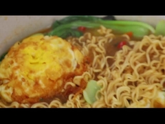 OEM मूल पीला चीनी मसालेदार कप तत्काल नूडल्स गोमांस स्वाद तेल फ्राइड 183g*12