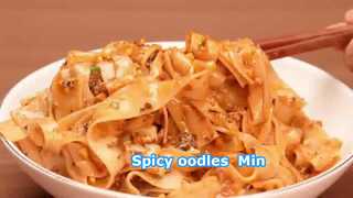 ड्राई इंस्टेंट नूडल्स का नया स्वाद, मसालेदार और स्वादिष्ट