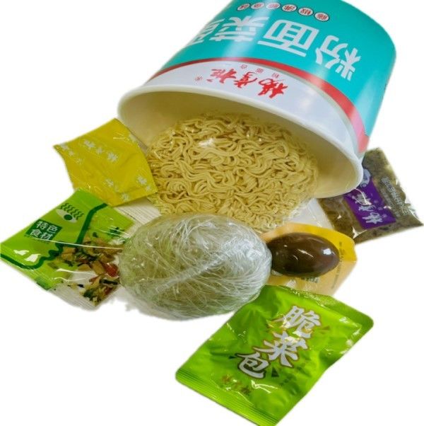 रतन मिर्च उबला हुआ मछली स्वाद Vermicelli कप तत्काल नूडल्स गैर फ्राइड Vermicelli और फ्राइड नूडल्स