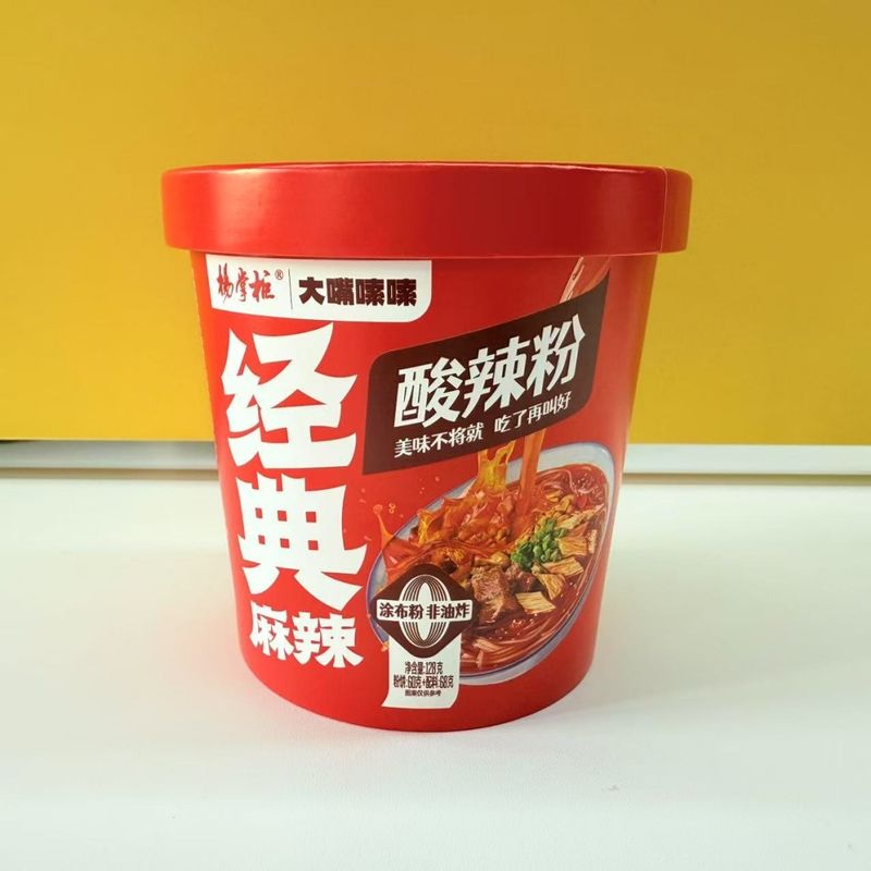 सामग्री Vermicelli Vermicelli और नूडल्स मसालेदार आकार प्रति कार्टन 128g*8 कप