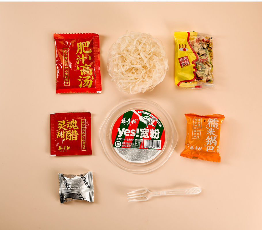 पारंपरिक चीनी मीठे आलू Vermicelli 183g के साथ हांगकांग शैली समृद्ध रस स्वाद